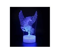 Lampe 3D Tactile Veilleuses Enfant 7 Couleurs avec Telecommande - Licorne #755