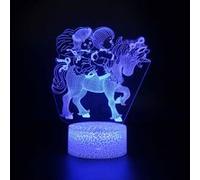Lampe 3D Tactile Veilleuses Enfant 7 Couleurs avec Telecommande - Licorne #759 G
