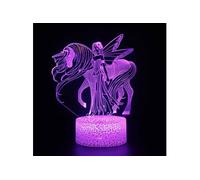 Lampe 3D Tactile Veilleuses Enfant 7 Couleurs avec Telecommande - Licorne #77