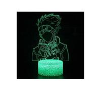 Lampe 3D Tactile Veilleuses Enfant 7 Couleurs avec Telecommande - Naruto #172