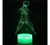 Lampe 3D Tactile Veilleuses Enfant 7 Couleurs avec Telecommande - Naruto #178 G