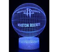 Lampe 3D Tactile Veilleuses Enfant 7 Couleurs avec Telecommande - NBA #1002 G