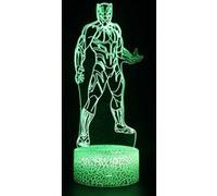 Lampe 3D Tactile Veilleuses Enfant 7 Couleurs avec Telecommande - Panthère noire #1555 G