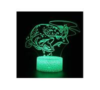 Lampe 3D Tactile Veilleuses Enfant 7 Couleurs avec Telecommande - Poisson #554
