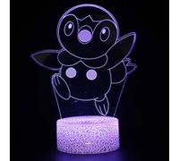Lampe 3D Tactile Veilleuses Enfant 7 Couleurs avec Telecommande - Pokemon #1502 G