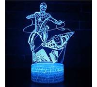 Lampe 3D Tactile Veilleuses Enfant 7 Couleurs avec Telecommande - Spiderman #205 G