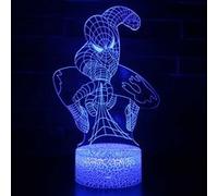 Lampe 3D Tactile Veilleuses Enfant 7 Couleurs avec Telecommande - Spiderman #231 G