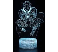 Lampe 3D Tactile Veilleuses Enfant 7 Couleurs avec Telecommande - Spiderman #234 G