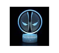 Lampe 3D Tactile Veilleuses Enfant 7 Couleurs avec Telecommande - Spiderman #962