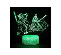 Lampe 3D Tactile Veilleuses Enfant 7 Couleurs avec Telecommande - Star Wars #1465