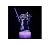Lampe 3D Tactile Veilleuses Enfant 7 Couleurs avec Telecommande - Star Wars #1477