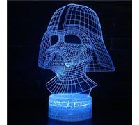 Lampe 3D Tactile Veilleuses Enfant 7 Couleurs avec Telecommande - Star Wars #196 G