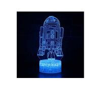Lampe 3D Tactile Veilleuses Enfant 7 Couleurs avec Telecommande - Star Wars #202