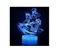 Lampe 3D Tactile Veilleuses Enfant 7 Couleurs avec Telecommande - THE KING OF FIGHTERS #684
