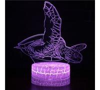 Lampe 3D Tactile Veilleuses Enfant 7 Couleurs avec Telecommande - Tortue #504 G