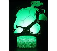 Lampe 3D Tactile Veilleuses Enfant 7 Couleurs avec Telecommande - Tortue #942 G