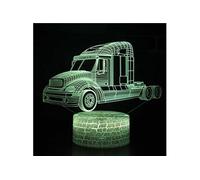 Lampe 3D Tactile Veilleuses Enfant 7 Couleurs avec Telecommande - Voiture #103