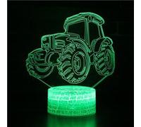 Lampe 3D Tactile Veilleuses Enfant 7 Couleurs avec Telecommande - Voiture #110 G