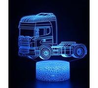Lampe 3D Tactile Veilleuses Enfant 7 Couleurs avec Telecommande - Voiture #1199 G