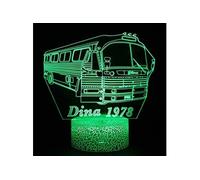 Lampe 3D Tactile Veilleuses Enfant 7 Couleurs avec Telecommande - Voiture #1670