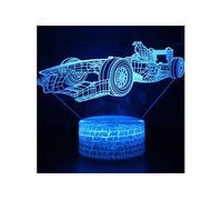 Lampe 3D Tactile Veilleuses Enfant 7 Couleurs avec Telecommande - Voiture #92
