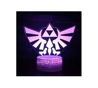 Lampe 3D Tactile Veilleuses Enfant 7 Couleurs avec Telecommande - World of Warcraft #454