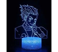 Lampe 3D Tactile Veilleuses Enfant MY1801 Hunter X Hunter 16 Couleurs avec Telecommande G