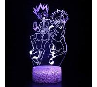 Lampe 3D Tactile Veilleuses Enfant MY1919 Hunter X Hunter 16 Couleurs avec Telecommande