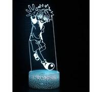 Lampe 3D Tactile Veilleuses Enfant MY1928 Hunter X Hunter 16 Couleurs avec Telecommande G