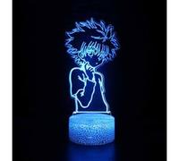 Lampe 3D Tactile Veilleuses Enfant MY1929 Hunter X Hunter 16 Couleurs avec Telecommande G