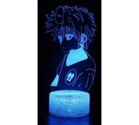 Lampe 3D Tactile Veilleuses Enfant MY1982 Hunter X Hunter 16 Couleurs avec Telecommande G