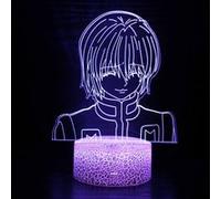 Lampe 3D Tactile Veilleuses Enfant MY1991 Hunter X Hunter 16 Couleurs avec Telecommande