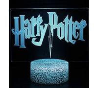 Lampe 3D Tactile Veilleuses Enfant MY2009 Harry Potter 16 Couleurs avec Telecommande G