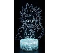 Lampe 3D Tactile Veilleuses Enfant MY2053 My Hero Académia 16 Couleurs avec Telecommande G