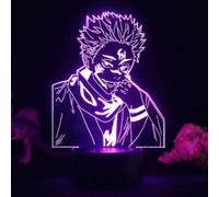 Lampe 3D Tactile Veilleuses Enfant MY2169 Jujutsu Kaisen 17 Couleurs avec Telecommande G