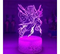 Lampe 3D Tactile Veilleuses Enfant MY2290 Demon Slayer 16 Couleurs avec Telecommande G