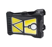 Lampe à clip pour clôture | Pour jardin, cour, porche, balcon, pelouse, allée, garage