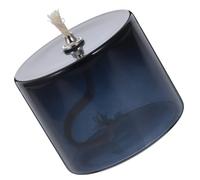 Lampe à Huile en Verre Créative, Décoration Élégante pour Banquet | Mèche Coton, Usage Intérieur, Ambiance Romantique et Chaleureuse, Pièce Unique pour Fêtes et Mariages