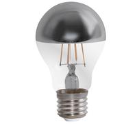 Lampe à incandescence LED E27, tête miroir, 400 lumen 4 watt 2700 Kelvin, L x Ø en mm : 104 x 60