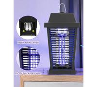 Lampe à insectes UV Famanu, piège à mouches, appareil anti-insectes pour intérieur et extérieur - Design classique