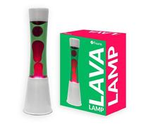 Lampe à lave - FISURA - Verte et rose - 39,5 cm - 40W - Interrupteur
