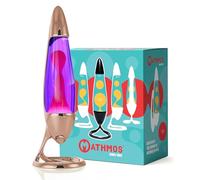 Lampe à lave Mathmos Neo Cuivre, testée sûre pour enfants | Lampes à lave Violet & Rose à basse température et sécurité intégrée | Lave longue durée remplie à la main en Grande-Bretagne