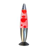 Lampe à lave rouge décorative de 40 cm