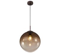 Lampe à pendule suspendue plafonnier sommeil chambre d'amis sphère projecteur en verre