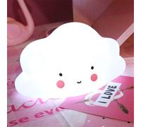 Lampe À Piles En Forme De Nuage Pour Enfants, Veilleuse À Piles, Veilleuse Pour Chambre De Bébé, Jouet Pour Filles, Cadeau De Noël