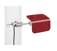 HAY Lampe à pince Apex Clip 13,9×5×27,4 cm Marron rouge