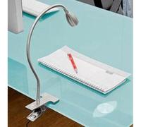 Lunartec Lampe à pince avec col de cygne et LED 3 W intégrée