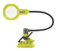 Ryobi Lampe à pince flexible RML18-0 18V ONE+ LED Sans fil Loupe x2,25 et x5 Corps 40 cm
