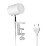 Lampe à pince WAIKA interrupteur blanc mat incl. ampoule LED GU10 450lm blanc [EEK: F]