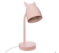 Lampe à poser à oreilles H.31cm métal rose - Atmosphera Créateur d'intérieur